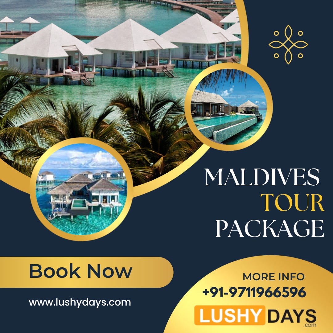 Maldives Tour package. The Maldives is an archipelago of over… by