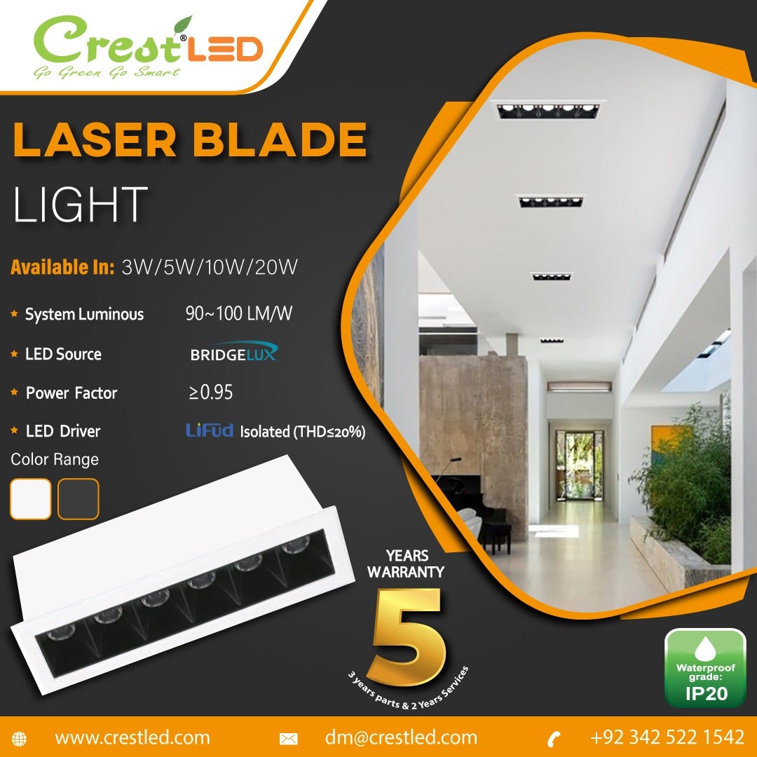 Laser Blade Light. Introducing the Laser Blade Light — a… by Crestled