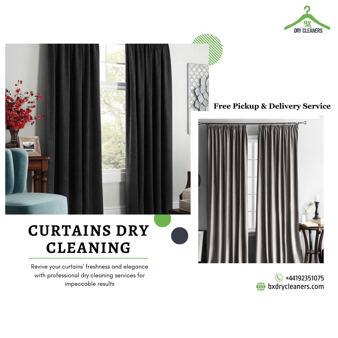 Experience Spotless Results with Best Curtain Dry Cleaner Watford Bx