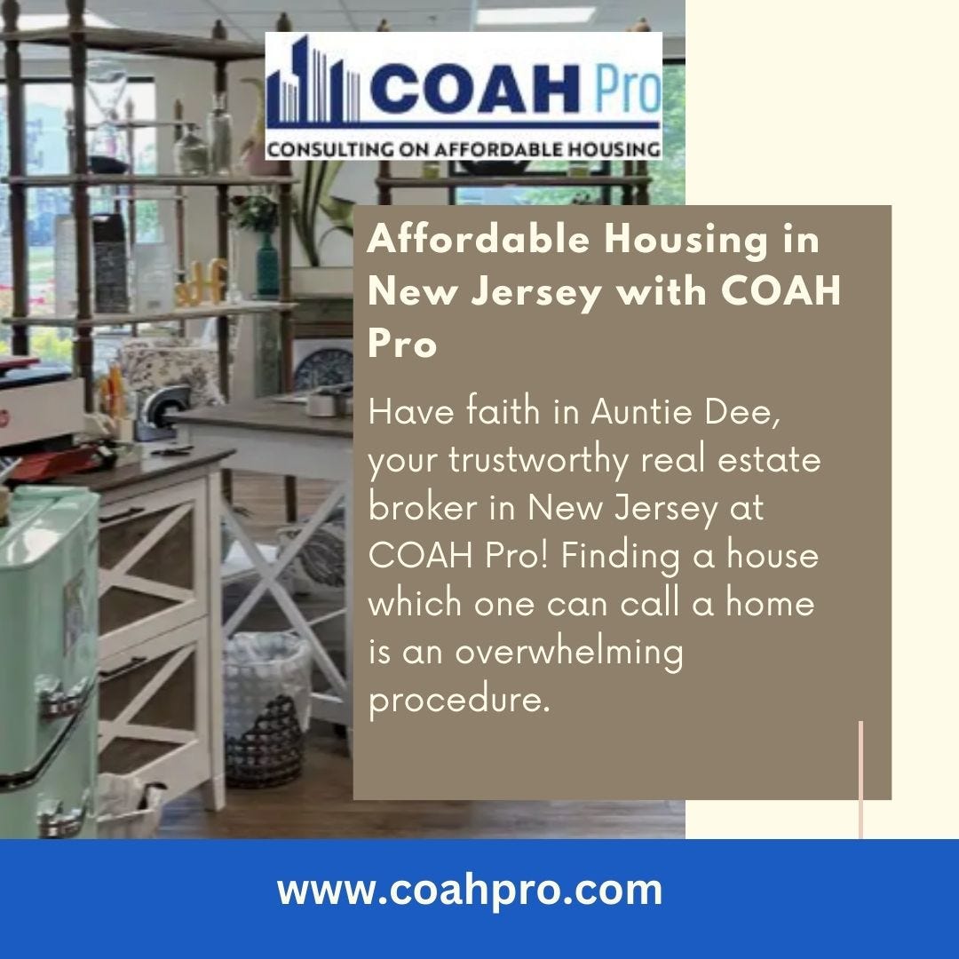 Affordable Housing in New Jersey with COAH Pro Coah Pro Medium