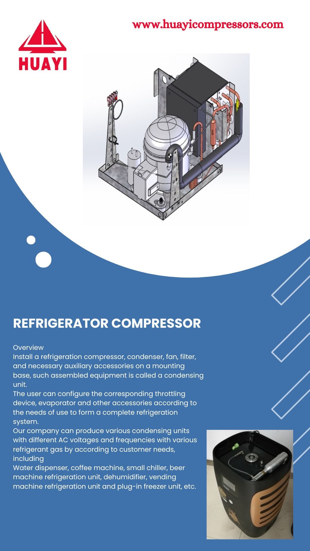 refrigerator compressor Huayi compressors Medium