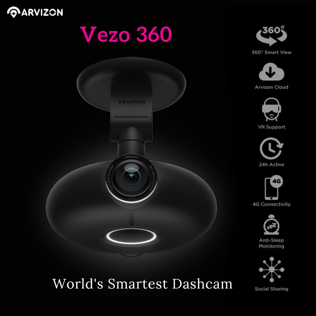 Vezo 360, a Smart 4K Dashcam with Drowsiness Detection - The Car Guide