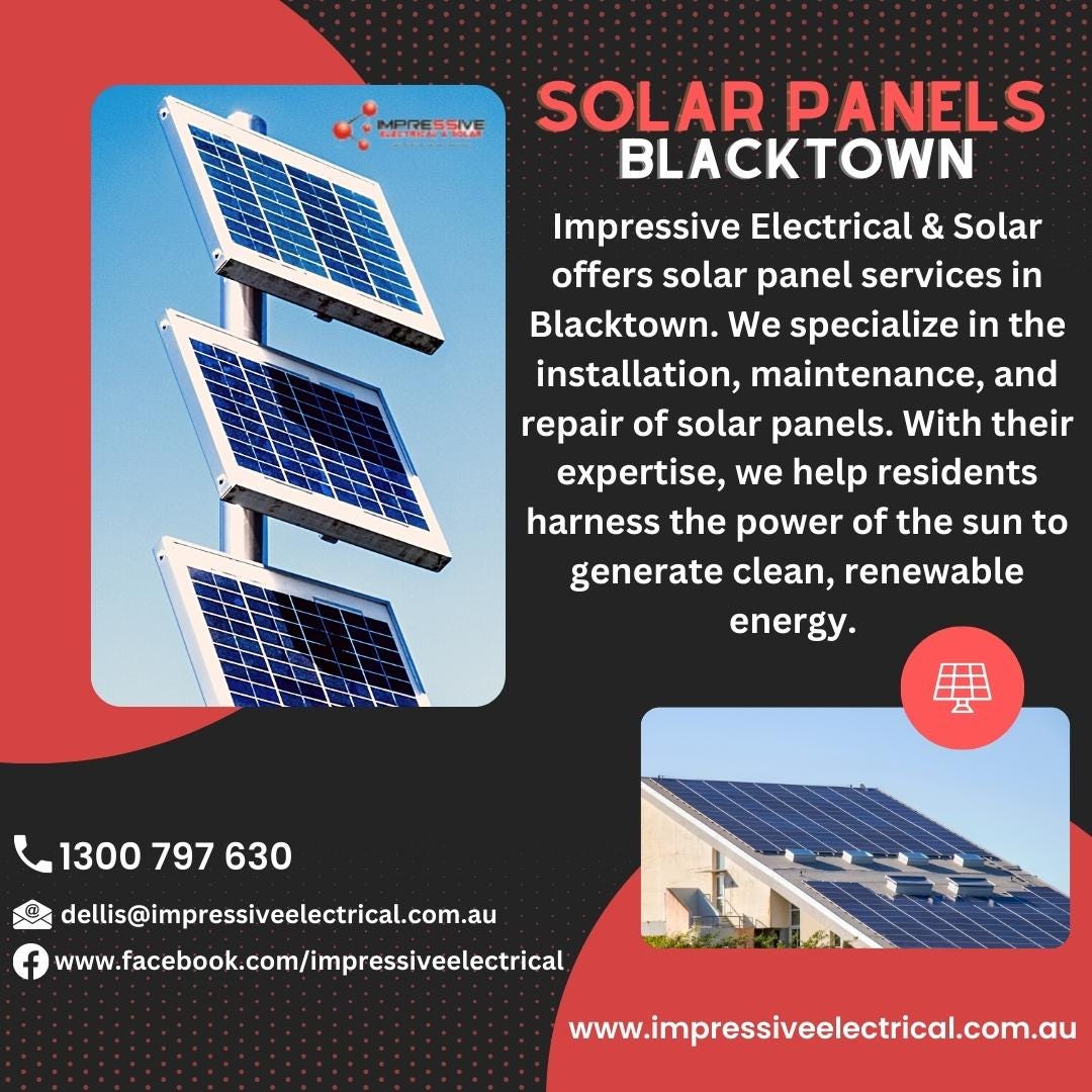 Solar Panels Blacktown - Solarsysteminstallationsydney - Medium