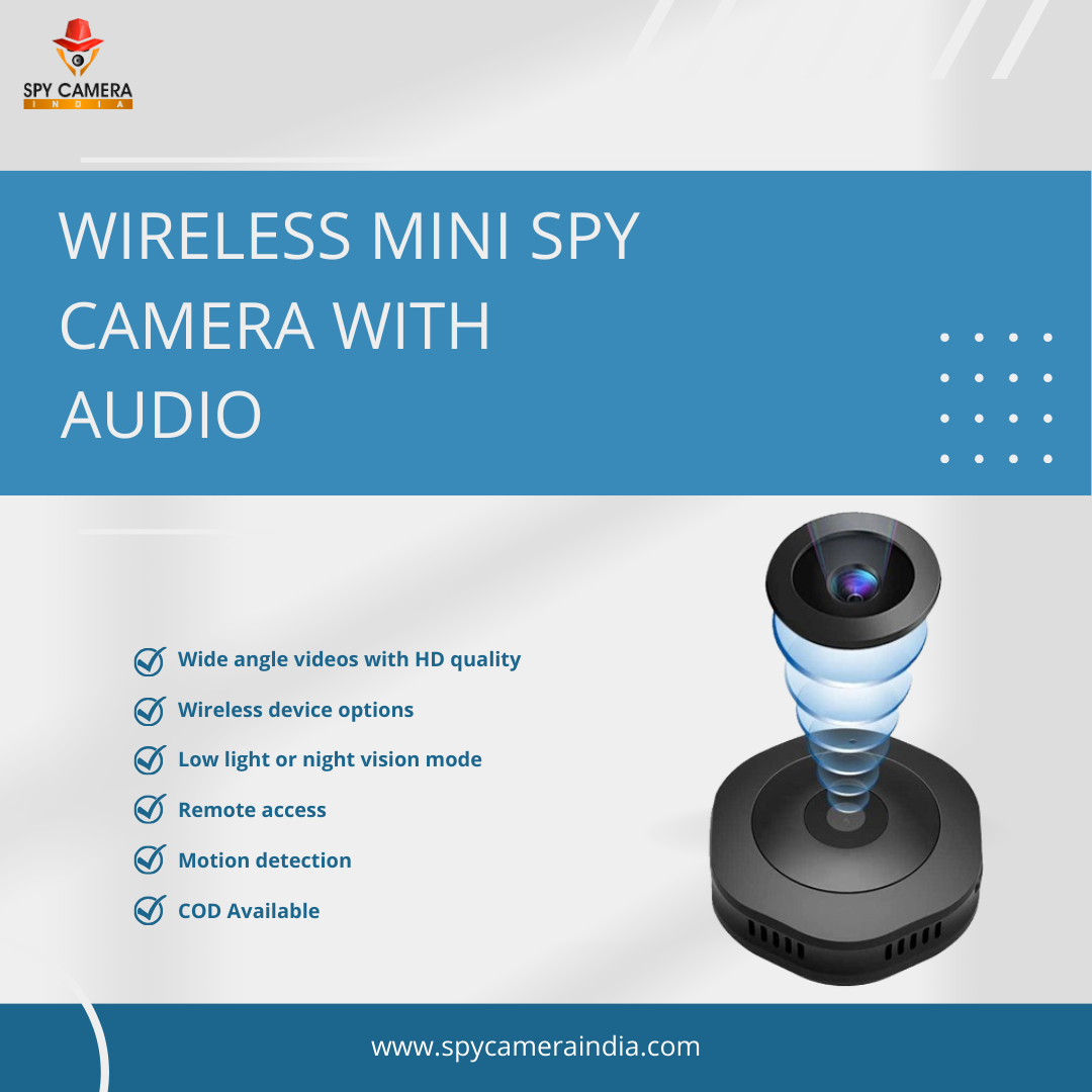 Wireless Mini Spy Camera Shop in Patel Nagar Your OneStop Solution