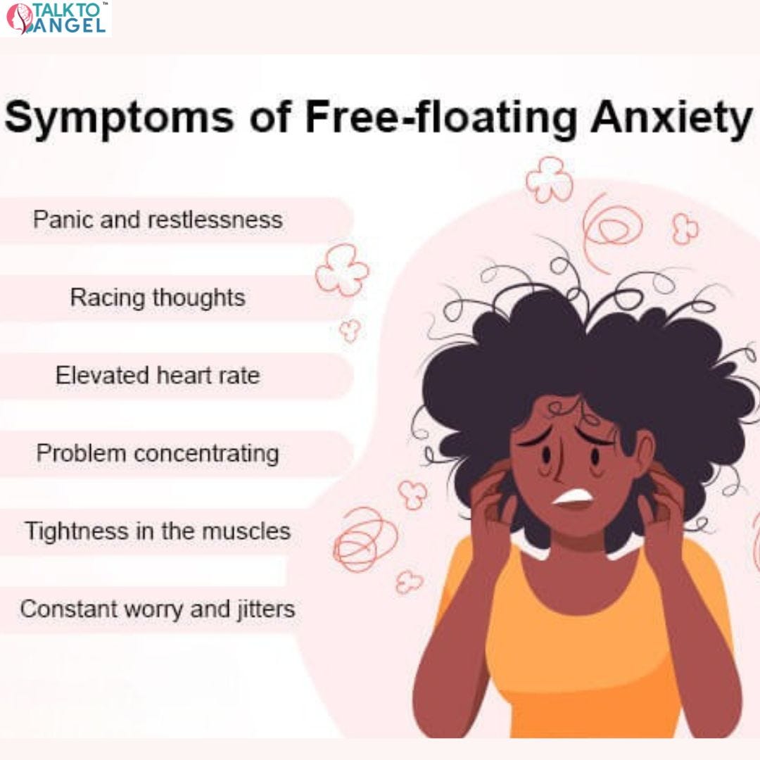 Unanchored Unease Exploring Symptoms of FreeFloating Anxiety by