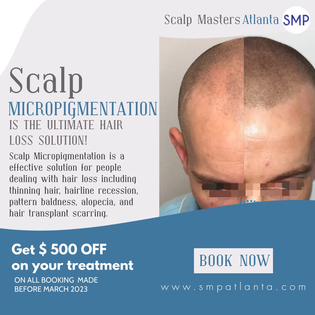 Scalp Micropigmentation for Bald Spots: Restoring Confidence with ...