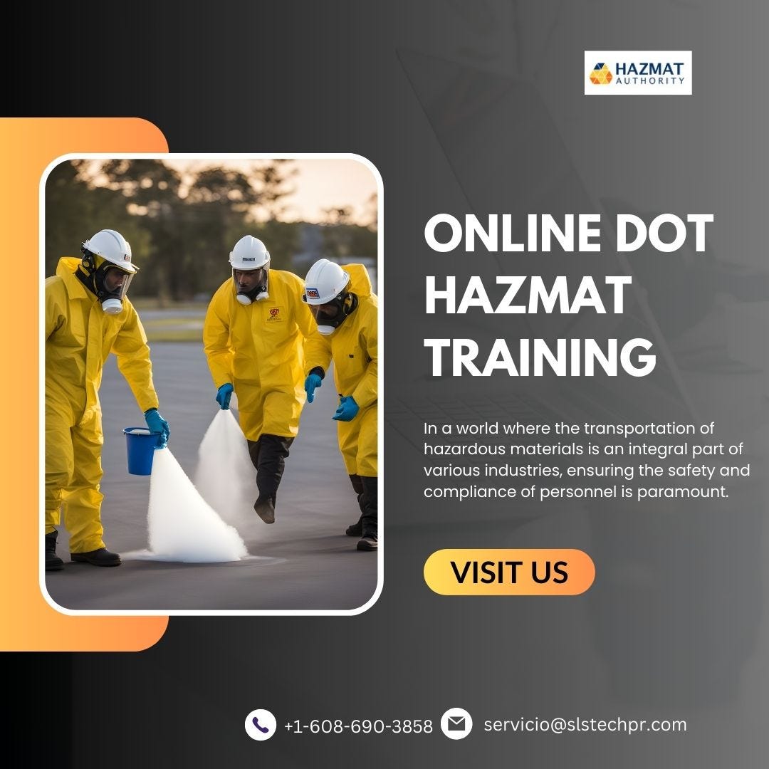Online DOT Training for Professional Development Hazmat Authority