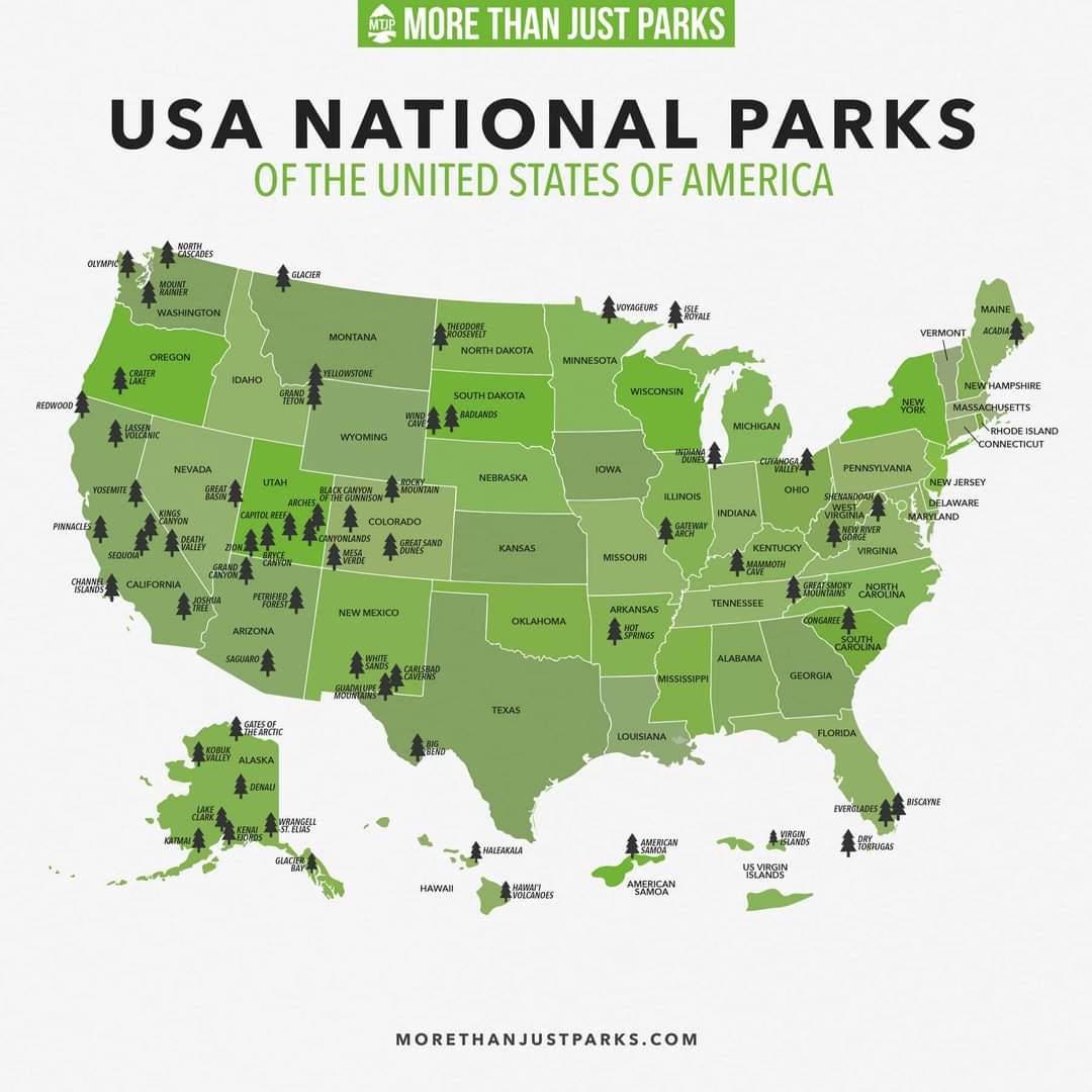 Us national parks the united states is home to a vast and by brian