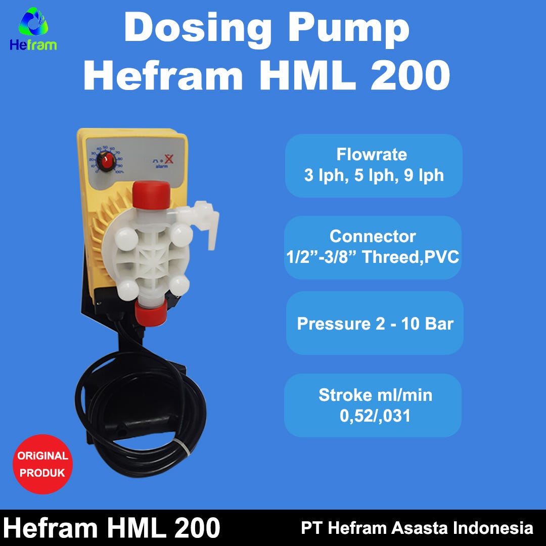 Dosing Pump Grabcad — Hefram HML 200 - Ikhsanhefram - Medium