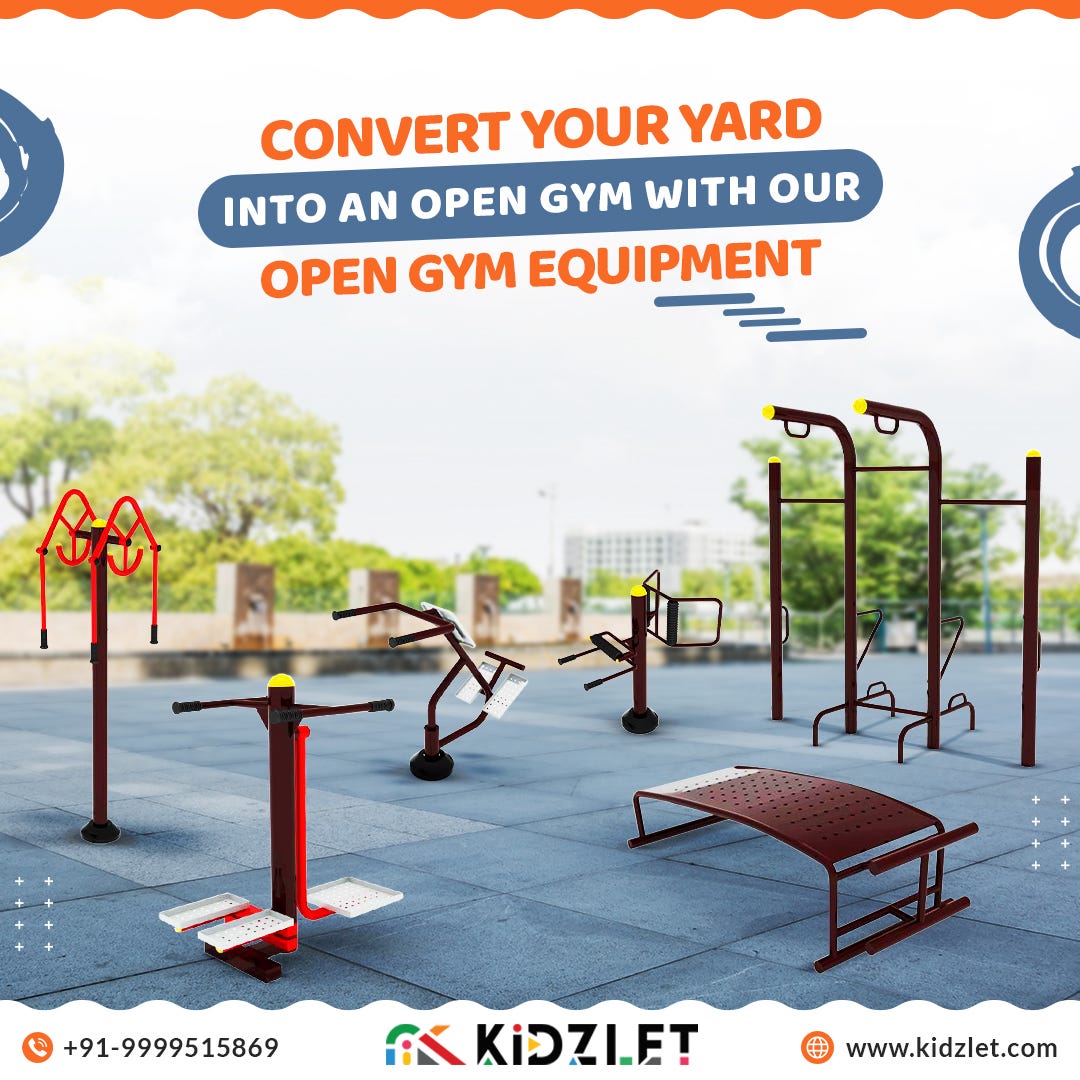 Open Gym Equipment Kidzlet Medium