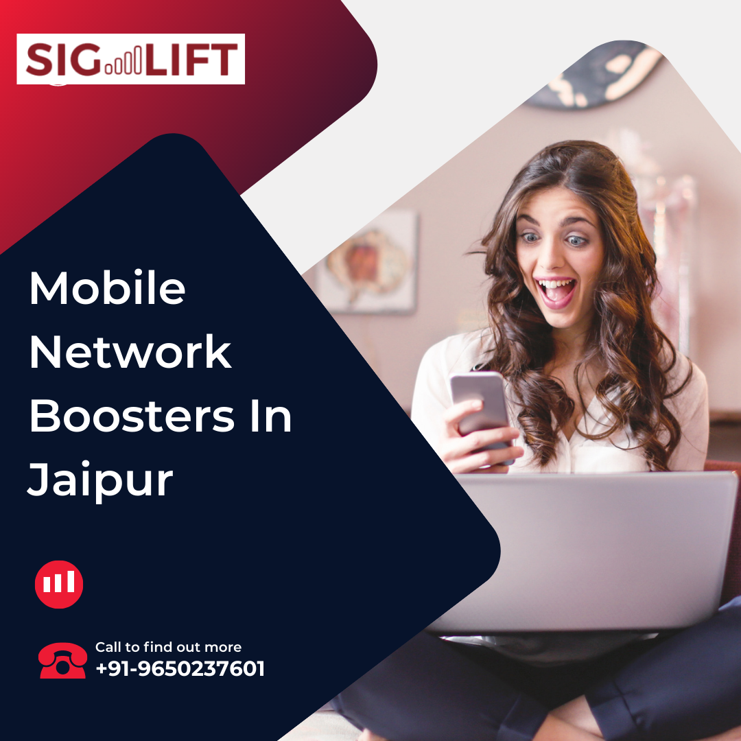 Best Mobile Signal Boosters in Jaipur Jio, Airtel, Vi, BSNL, 4G & 5G