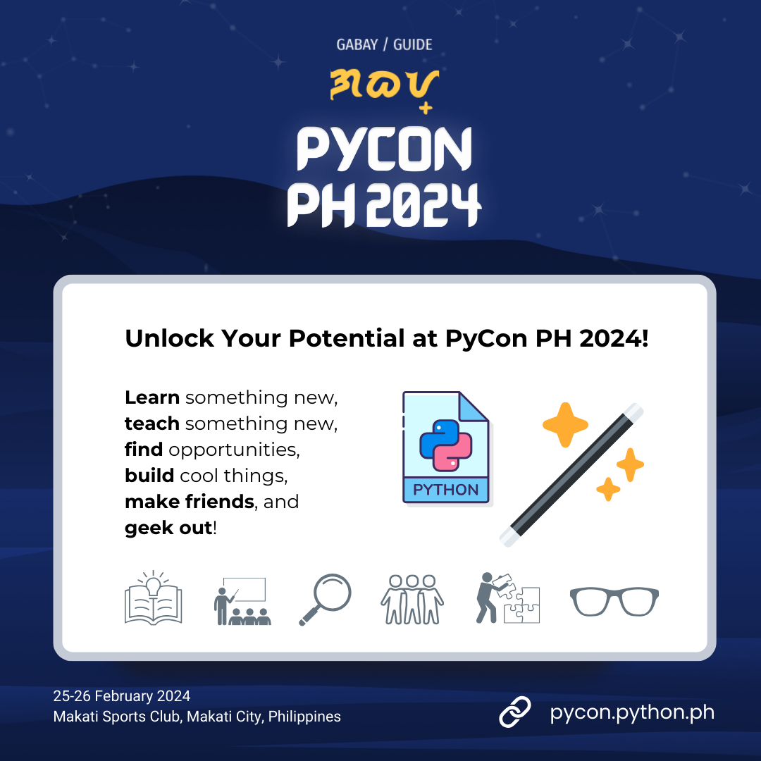 Unlock Your Potential at PyCon PH 2024: Your Path to Mastery and ...