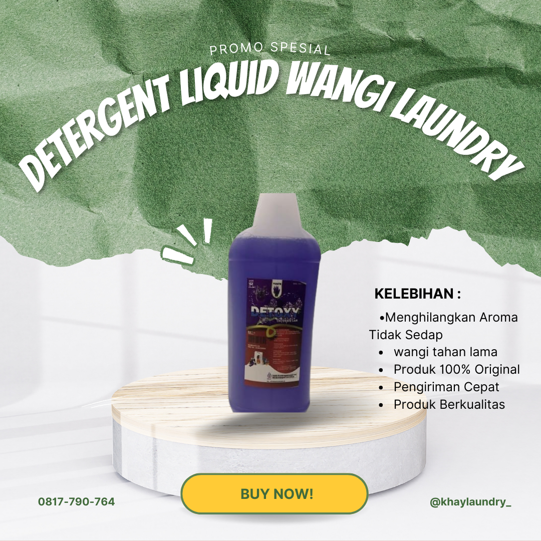 DETERGENT LIQUID WANGI LAUNDRY CALL 0817790764 Deskripsi KLIK https//wa.me/62817790764