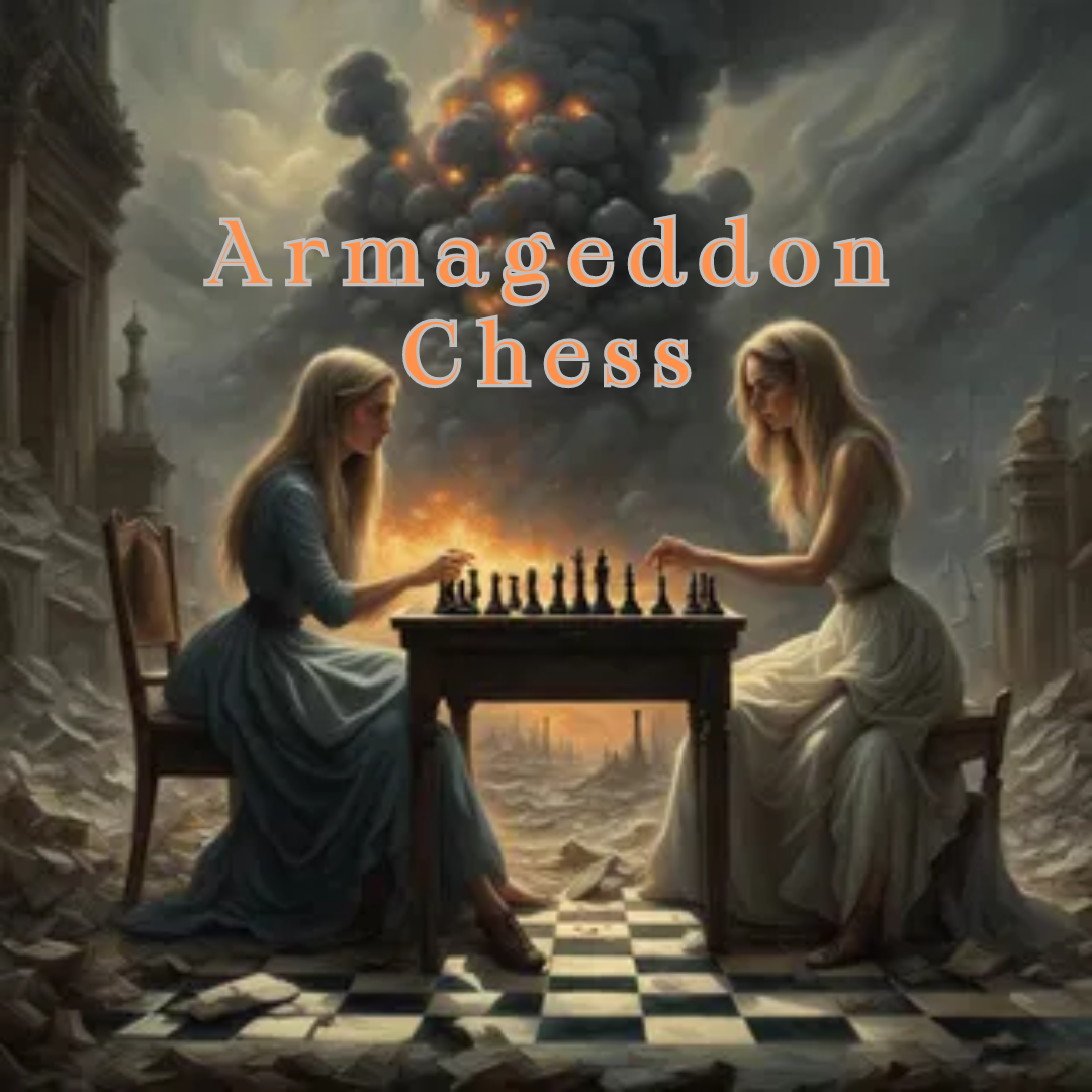 Armageddon Chess. Salassa moved her knight, her gaze… by C. L