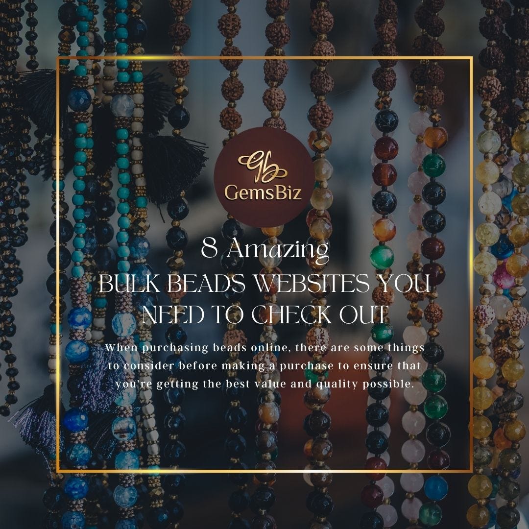 8 Amazing Bulk Beads sites You Need to Check Out by Medium