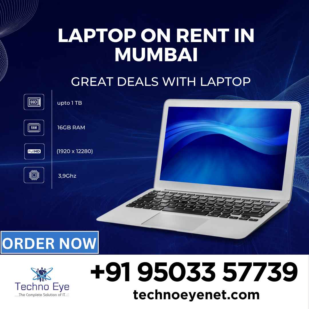 Laptop On Rent In Mumbai. In Techno Eye Laptop and Computer… by