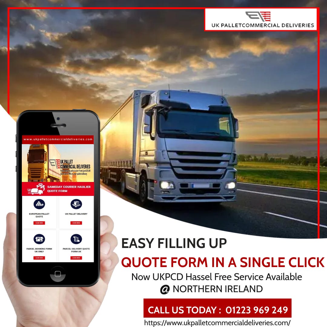 All you need to know about pallet delivery service in UK by Uk Pallet