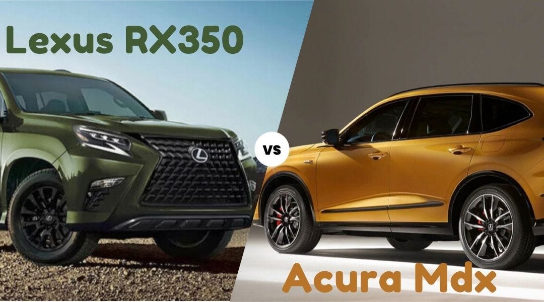 Title Acura MDX vs Lexus RX350 A True Car Expert’s Comparison by