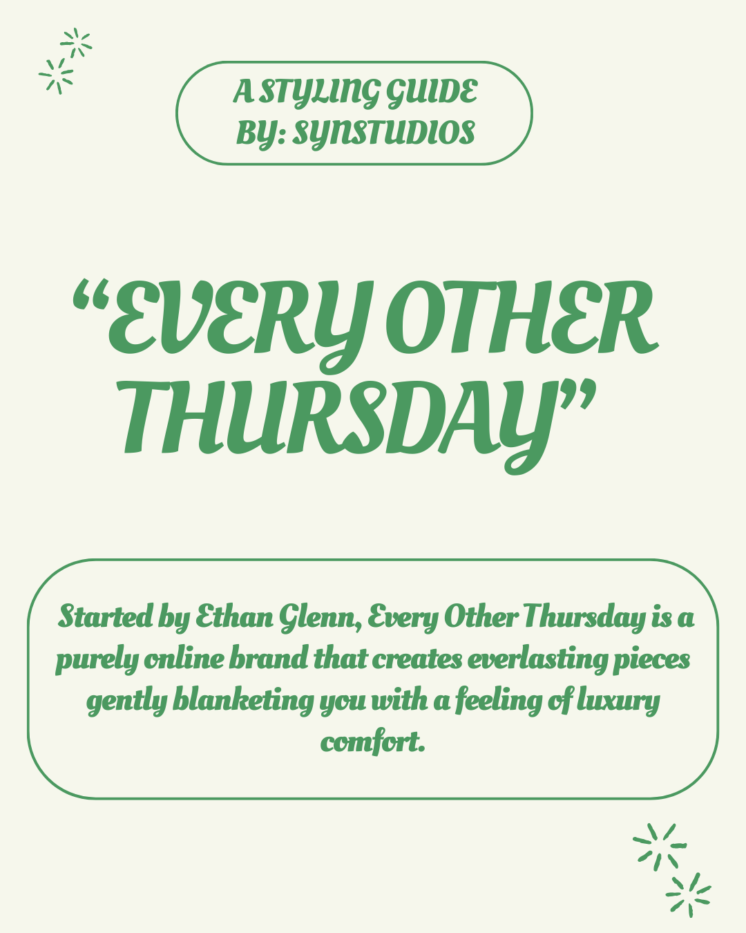 "Every Other Thursday" - SYN - Medium