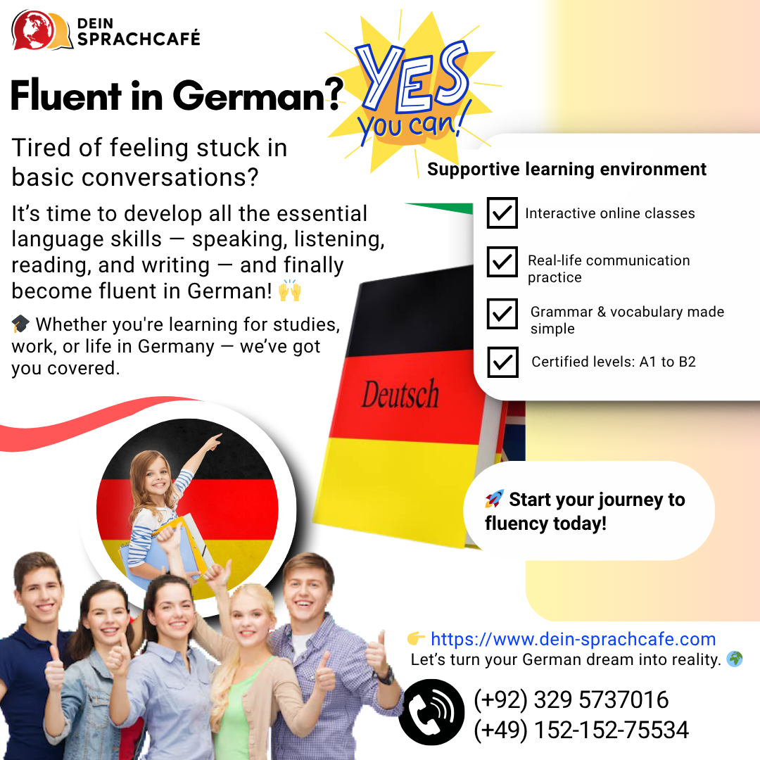 Develop All the Necessary Language Skills to Finally Get Fluent in German
