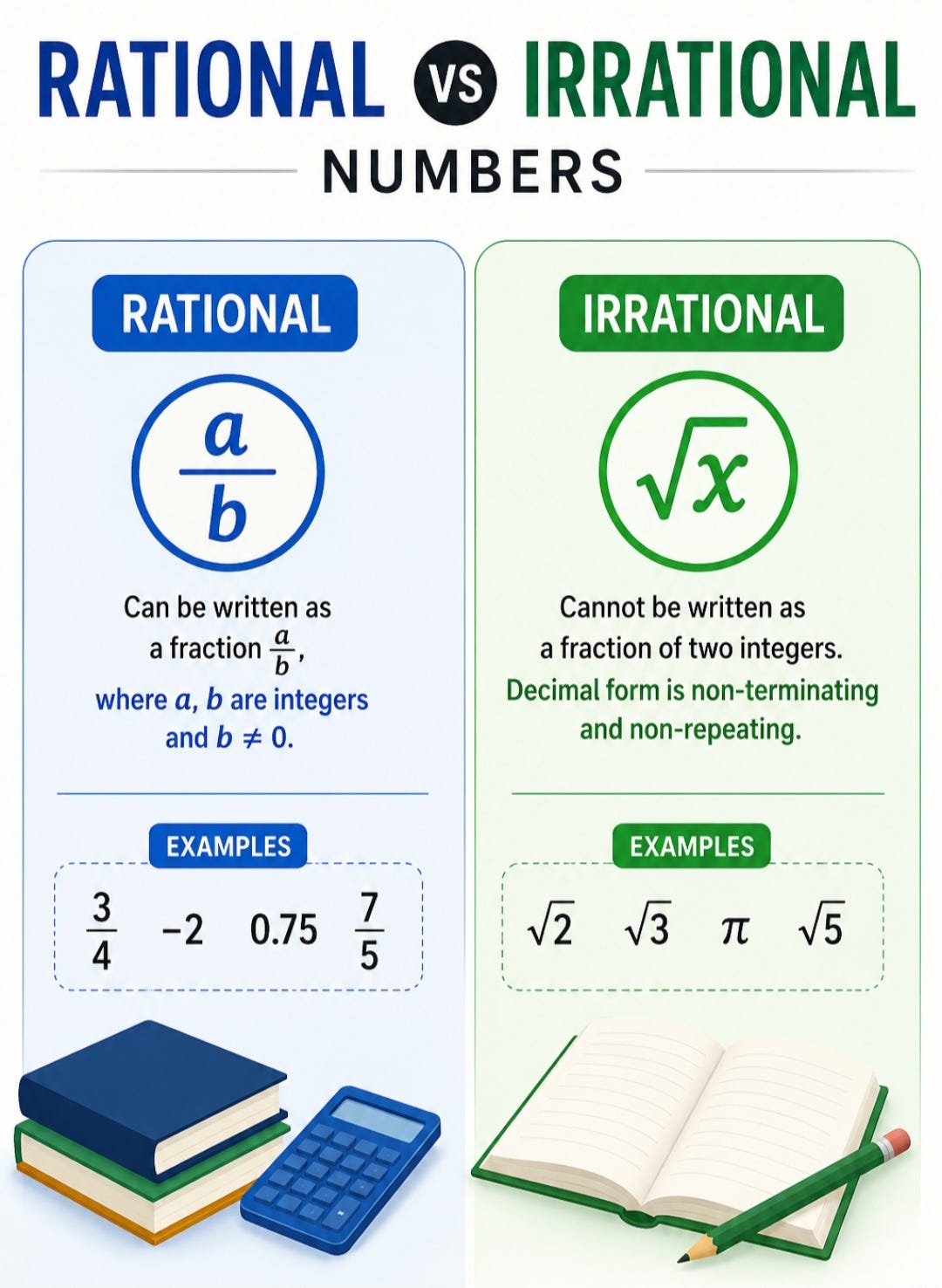 মূলদ ও অমূলদ সংখ্যা সহজে চিনুন | How to Identify Rational and Irrational Numbers Easily