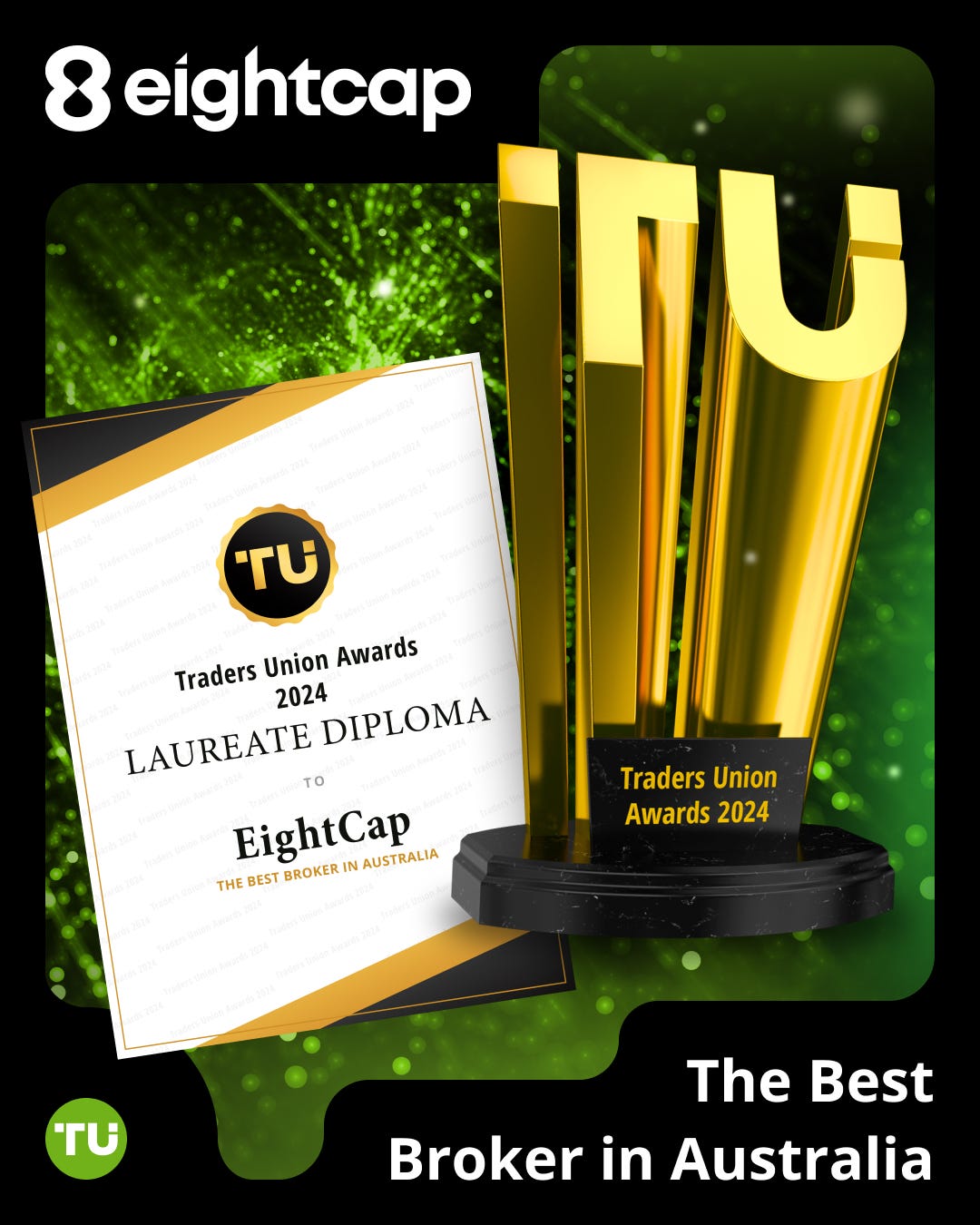 🏆 IAFT Awards 2024: Congratulations to Eightcap!
