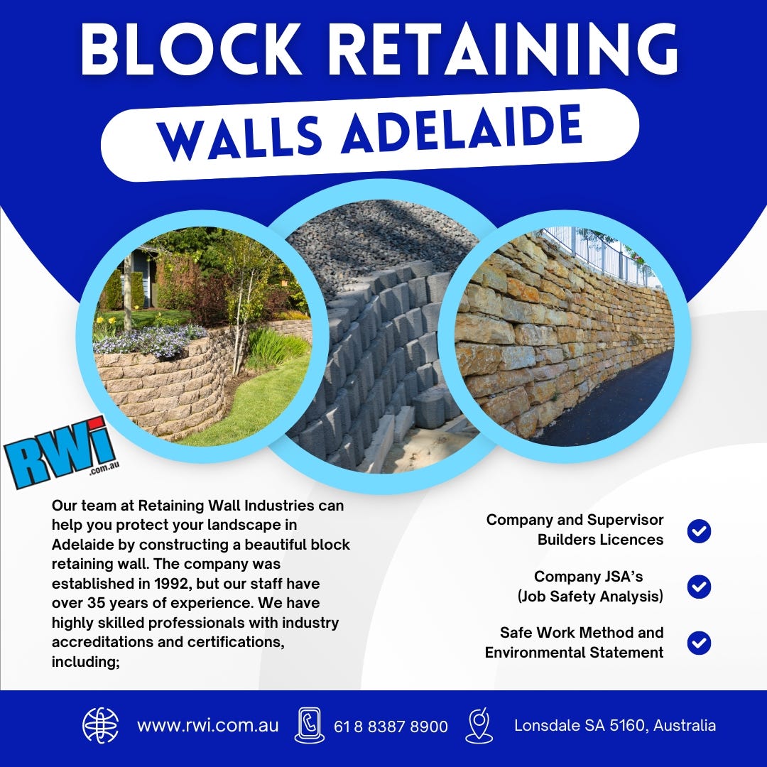 Block Retaining Walls Adelaide Retaining Wall Industries au Medium