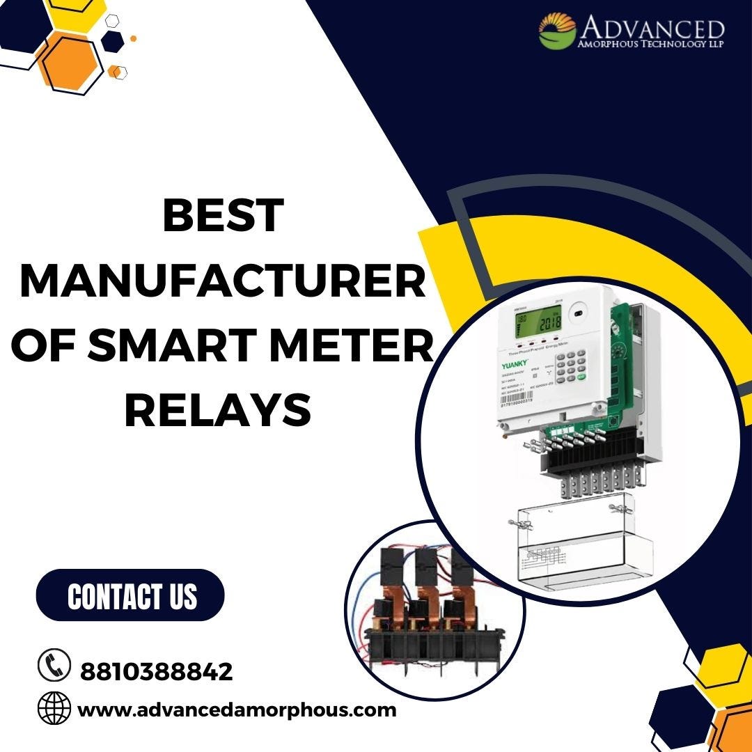 Best Manufacturer Of Smart Meter Relays Advanced Amorphous Medium