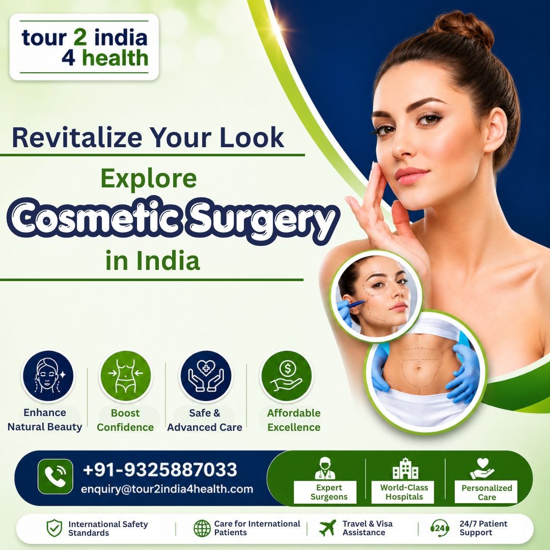 Revitalize Your Look: Explore Cosmetic Surgery in India