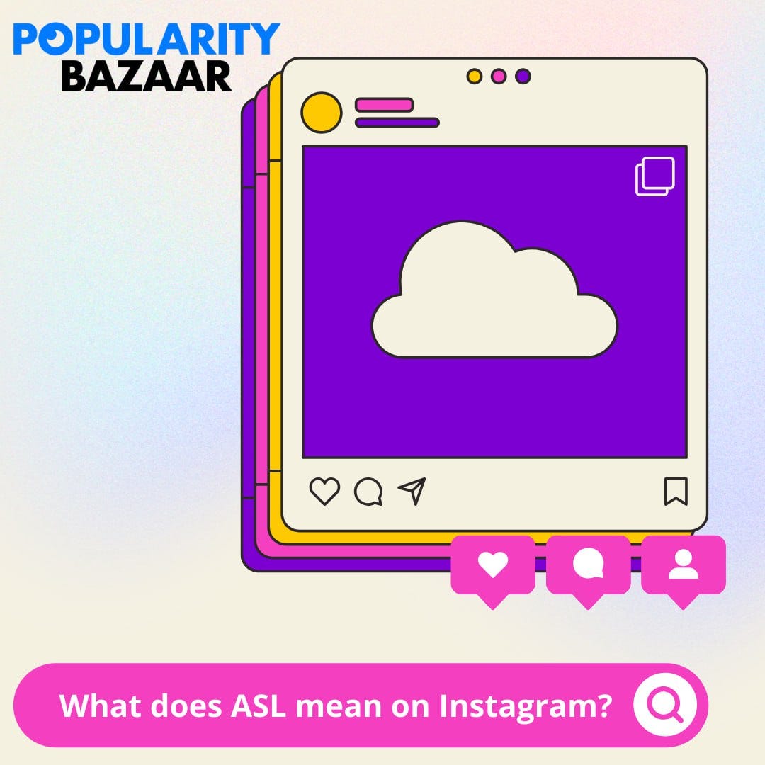 What does ASL mean on Instagram?. Have you ever received DMs from… by