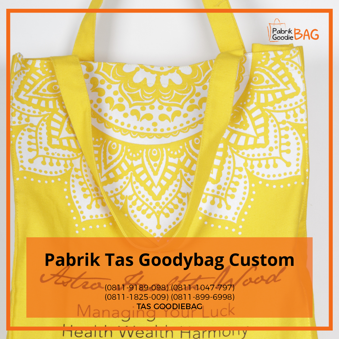 Pabrik Tas Goodybag Custom - Pabrik Tas Goody Bag Custom - Medium