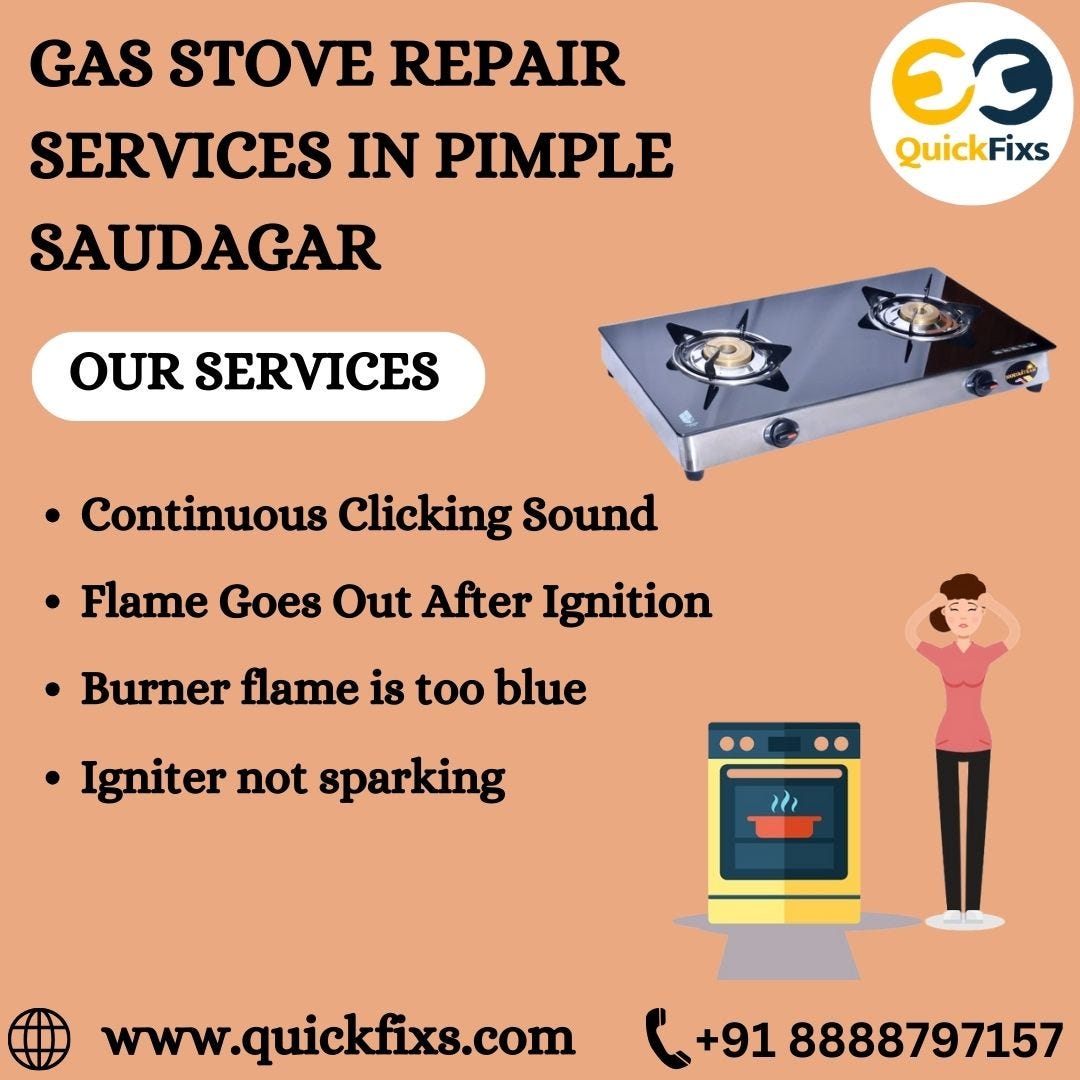 Pimple Saudagar's Premier Gas Stove Restoration QuickFixs Repairs