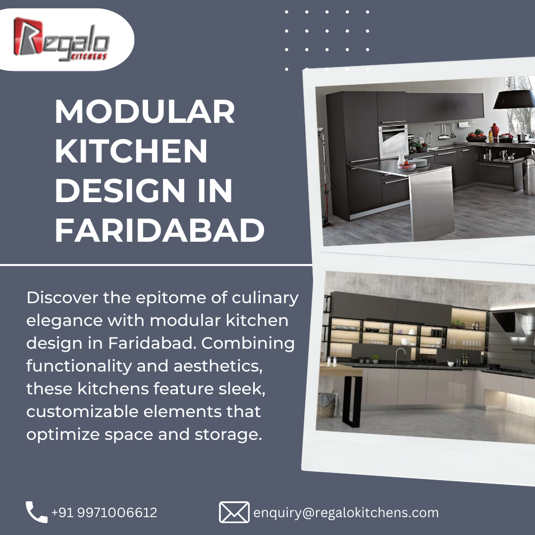 Modular Kitchen Design In Faridabad - Regalokitchens2915 - Medium