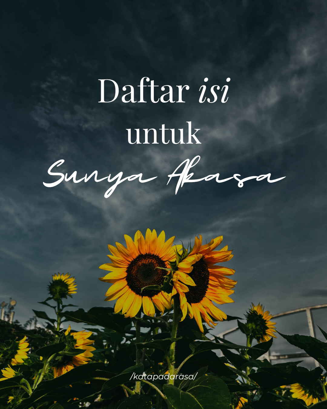 Daftar isi untuk Sunya Akasa