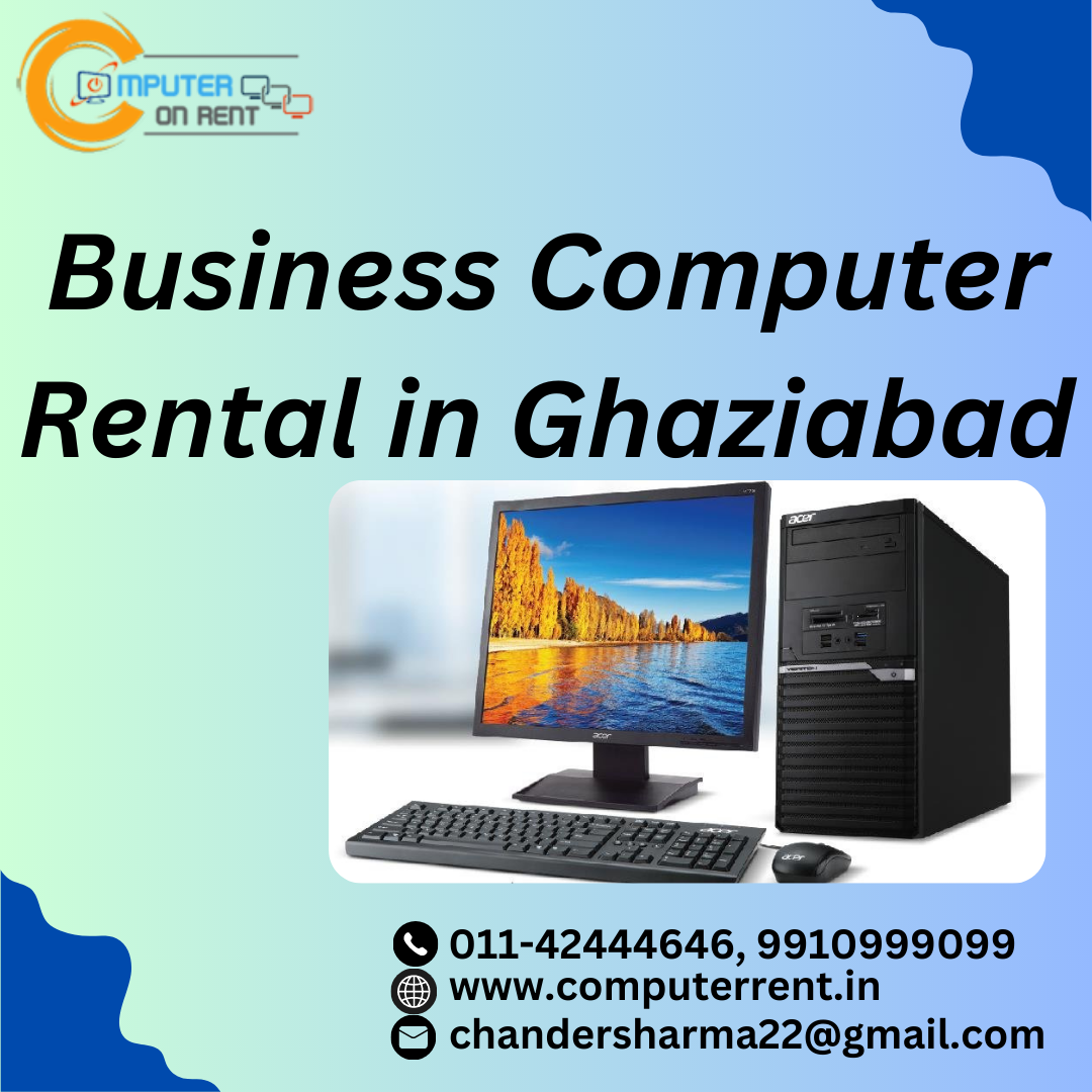 Business Computer Rental in Ghaziabad Computer on rent Medium