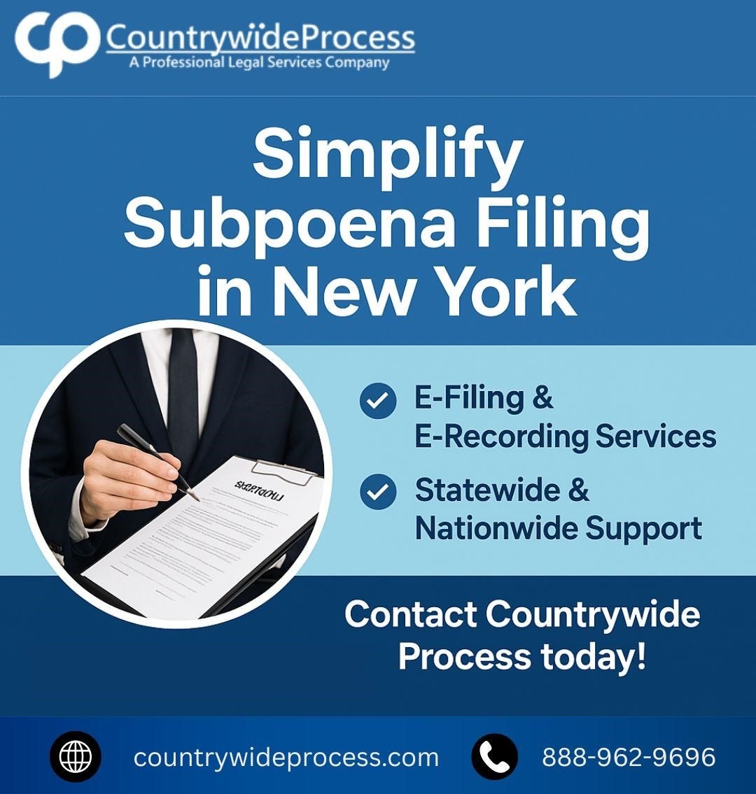 How to File a Subpoena in New York: A Step-by-Step Guide for Legal Professionals