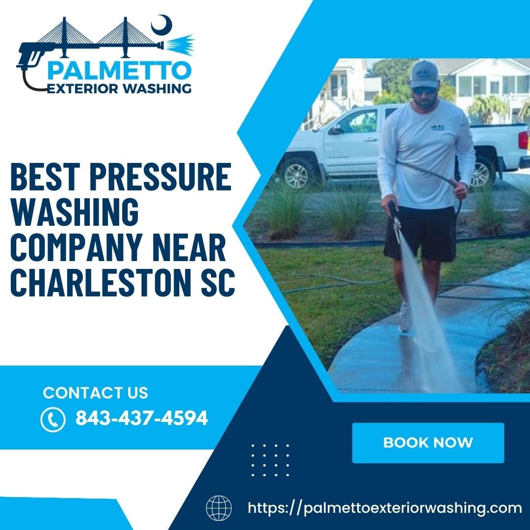 Best Pressure Washing Company Near Charleston, SC Palmetto Exterior