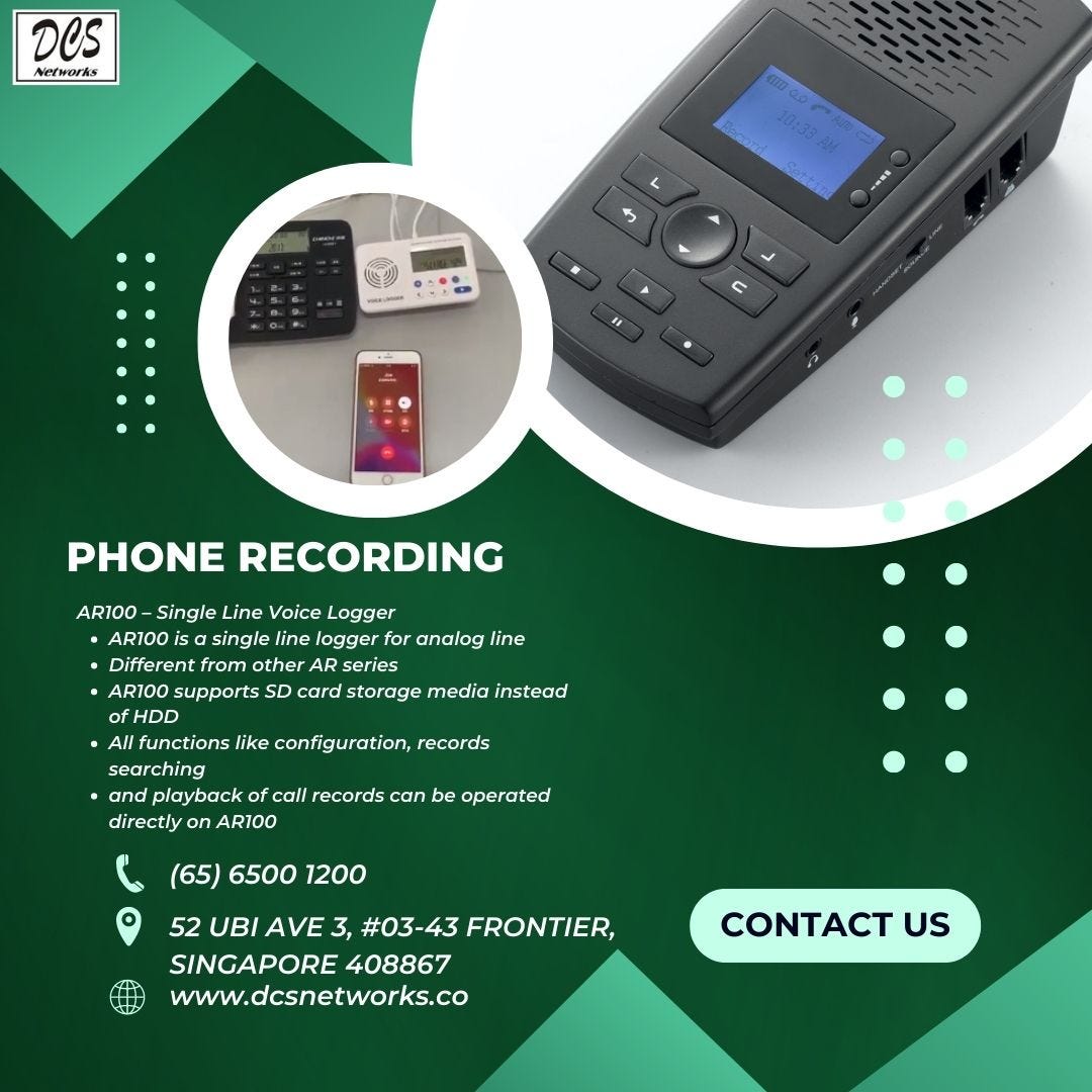 Phone Recording Dc Network Medium