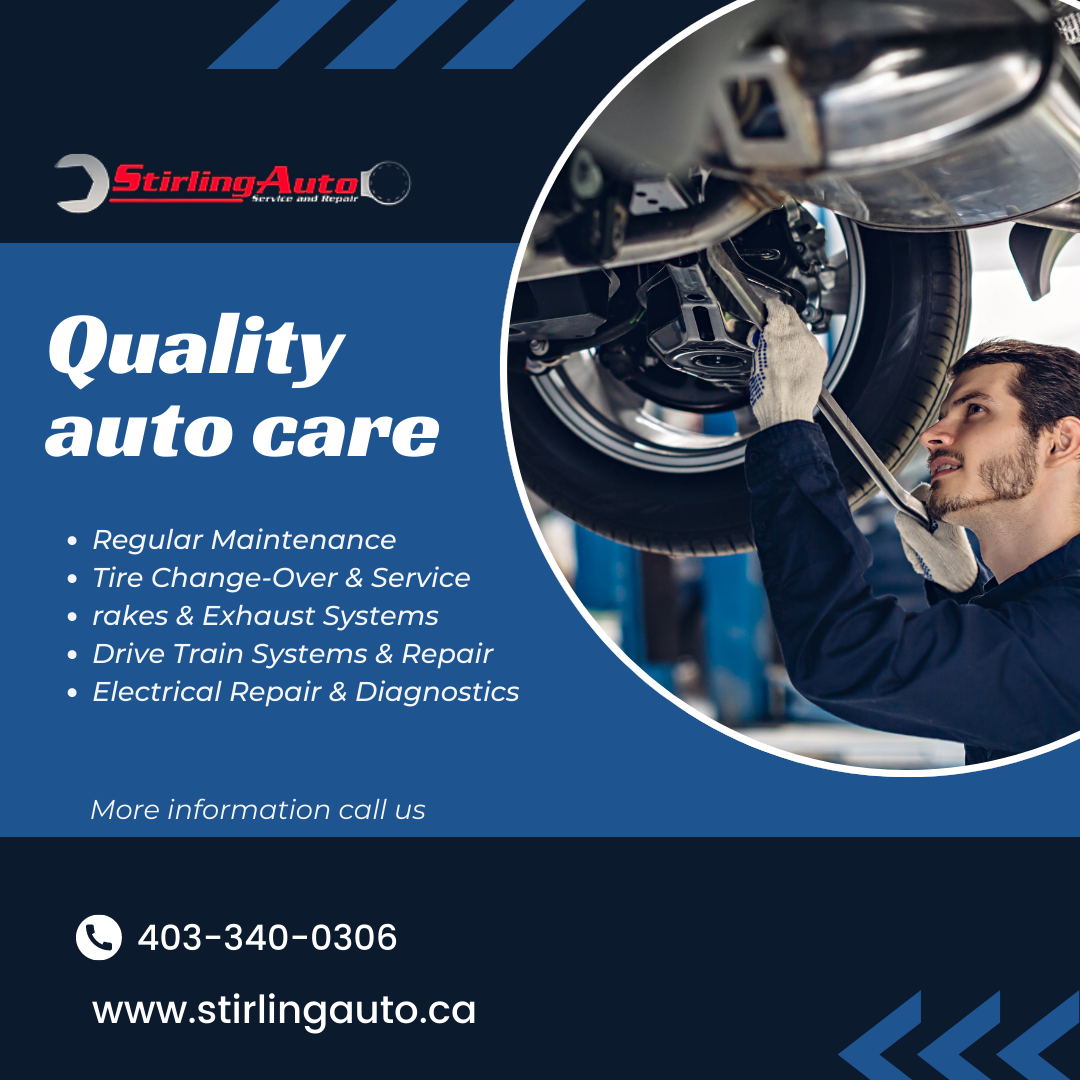 Auto Shops Alberta. Stirling Auto is an affordable auto… by Ackerl