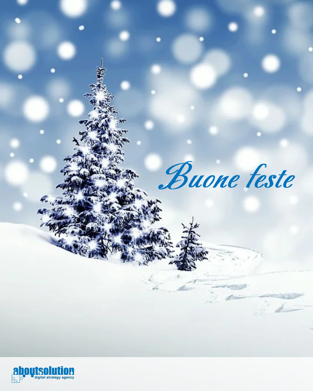 🎄Tutto lo staff di About Solution vi augura Buone feste!✨