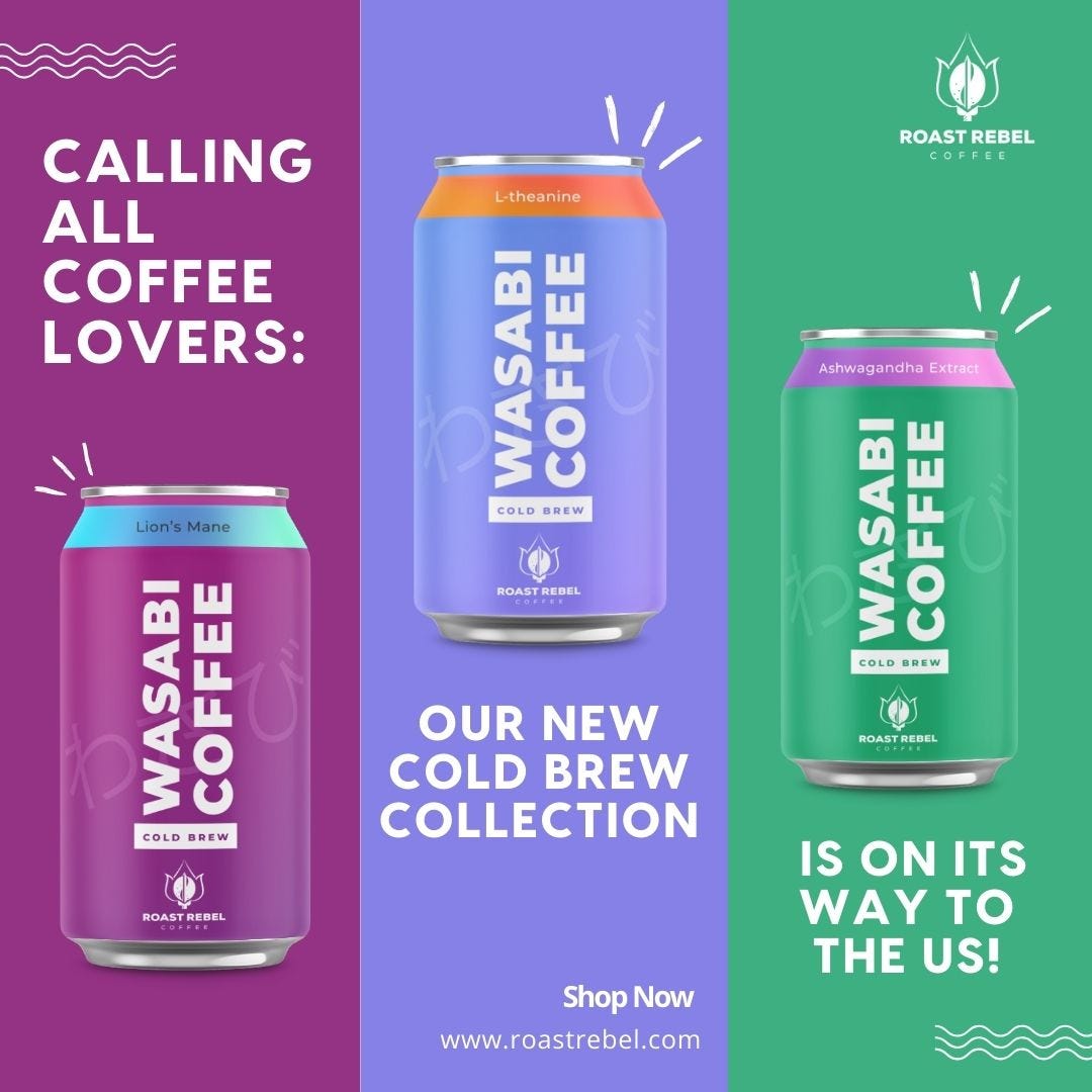 Roast Rebel Cold Brew is Coming to the USA! by sarah makhluf Oct