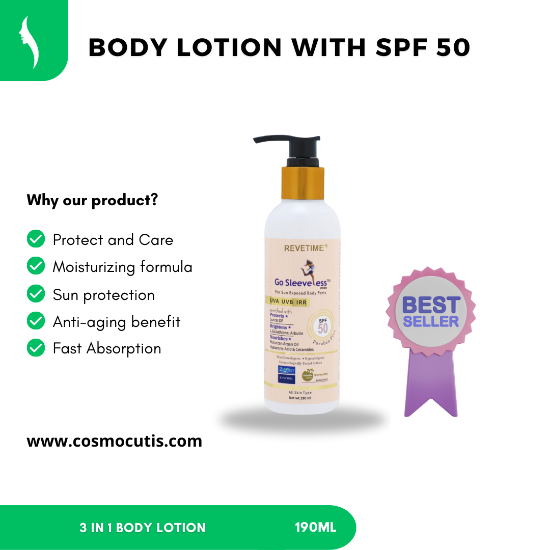 Buy Best body lotion with SPF 50 Cosmocutis CosmoCutis Medium