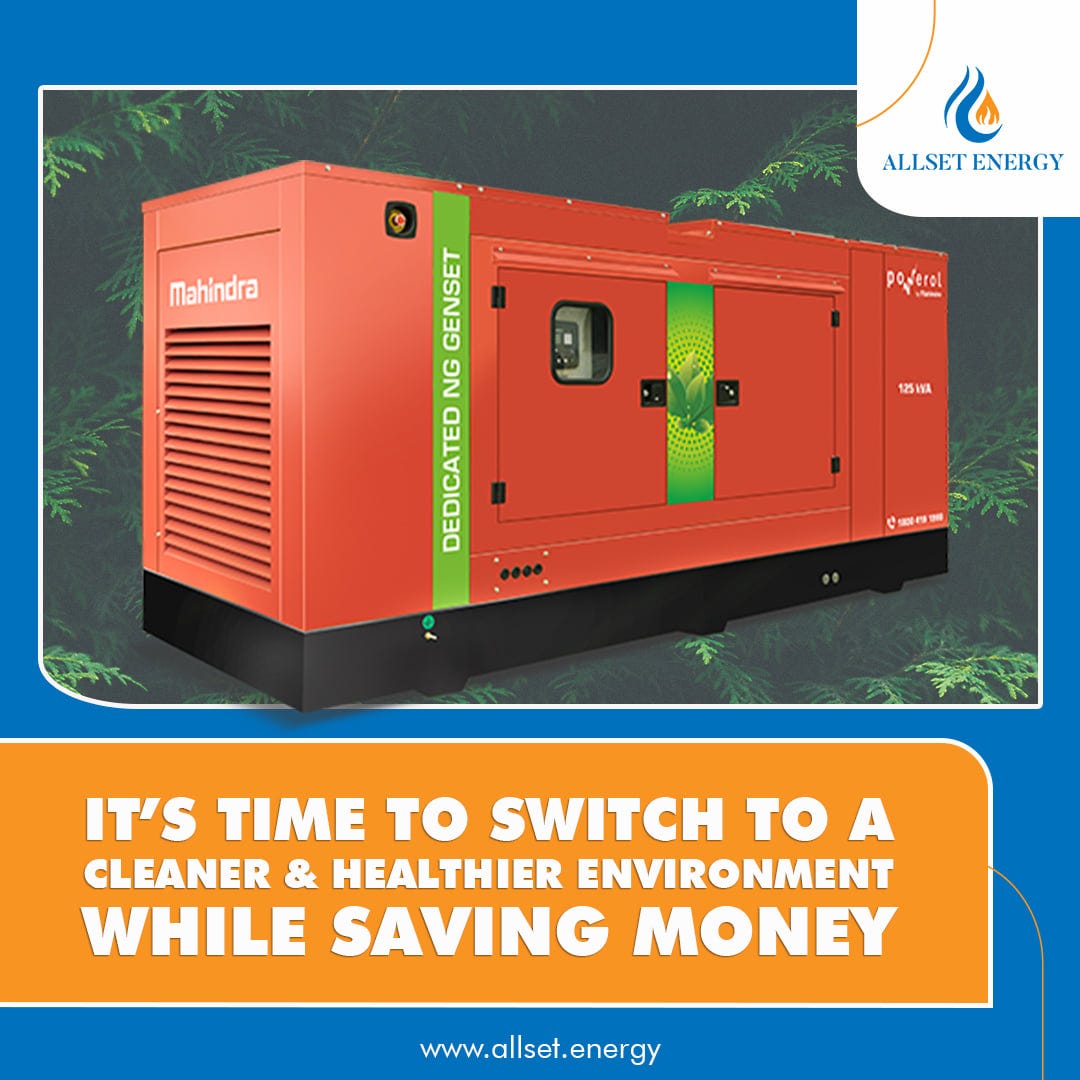 Natural gas Generator in Delhi/NCR by Starworld Media Medium