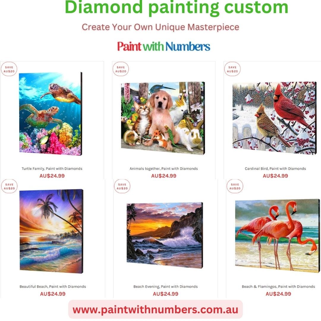 Custom Diamond Painting - Make Your Own Photo 