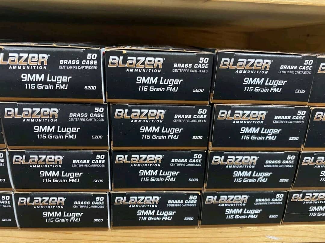 9mm ammo avialable