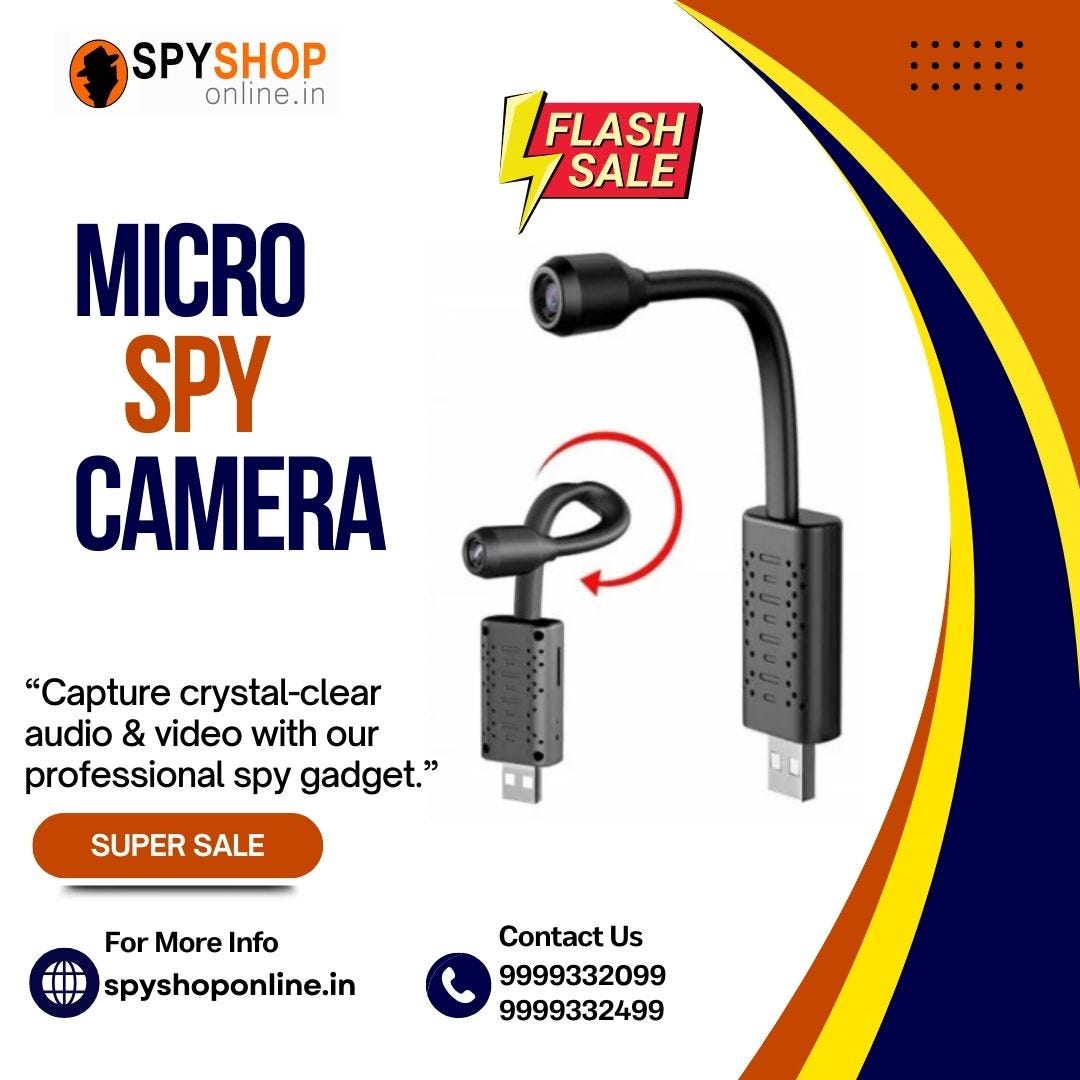 Which Is the Best Spy Camera Shop in Faridabad? by Spy Shop Online
