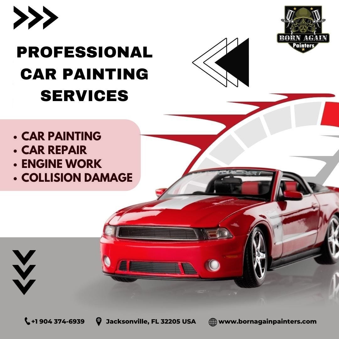 Custom Car Painting Services Born Again Painters LLC Medium