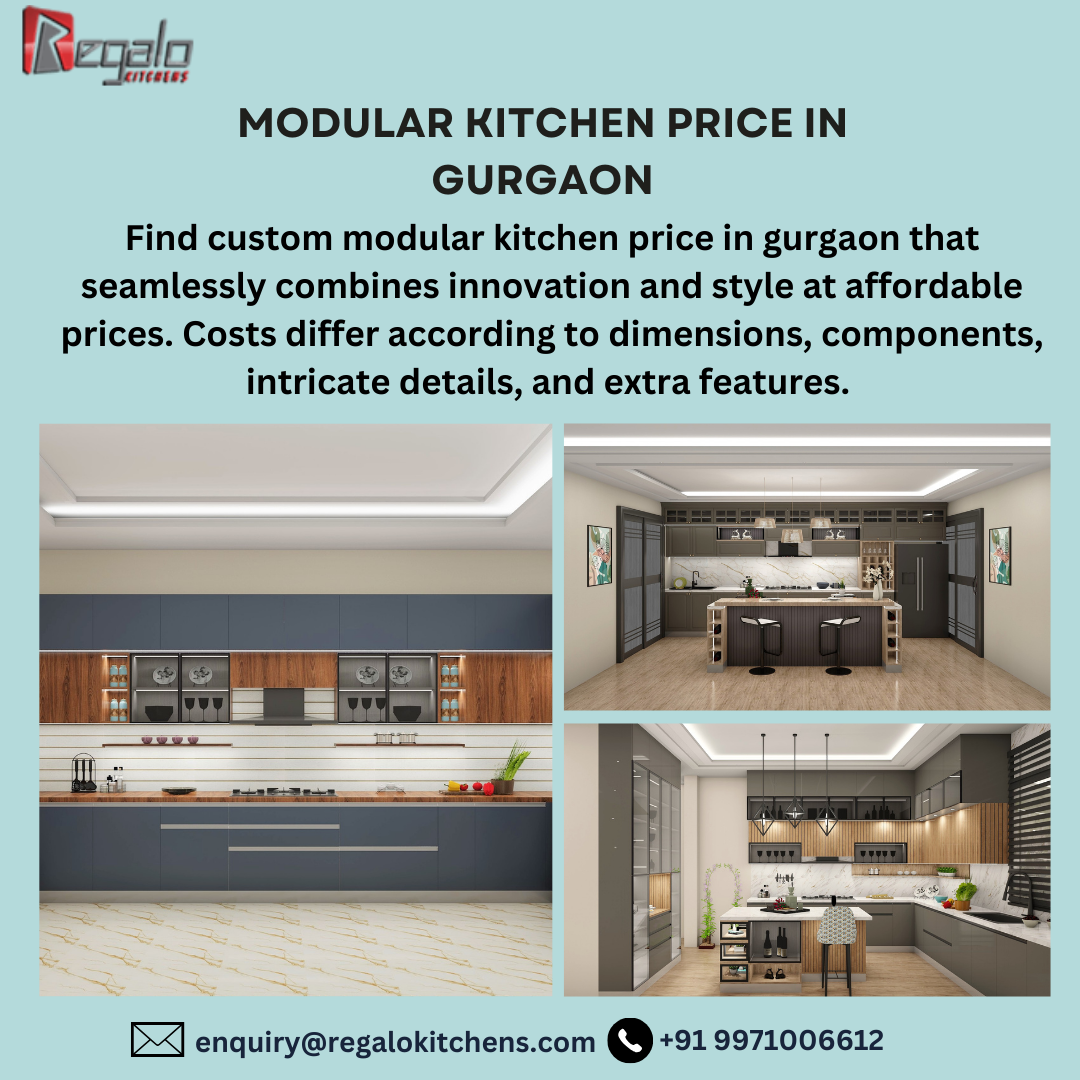 Modular Kitchen Price in Gurgaon - Regalo kitchens - Medium