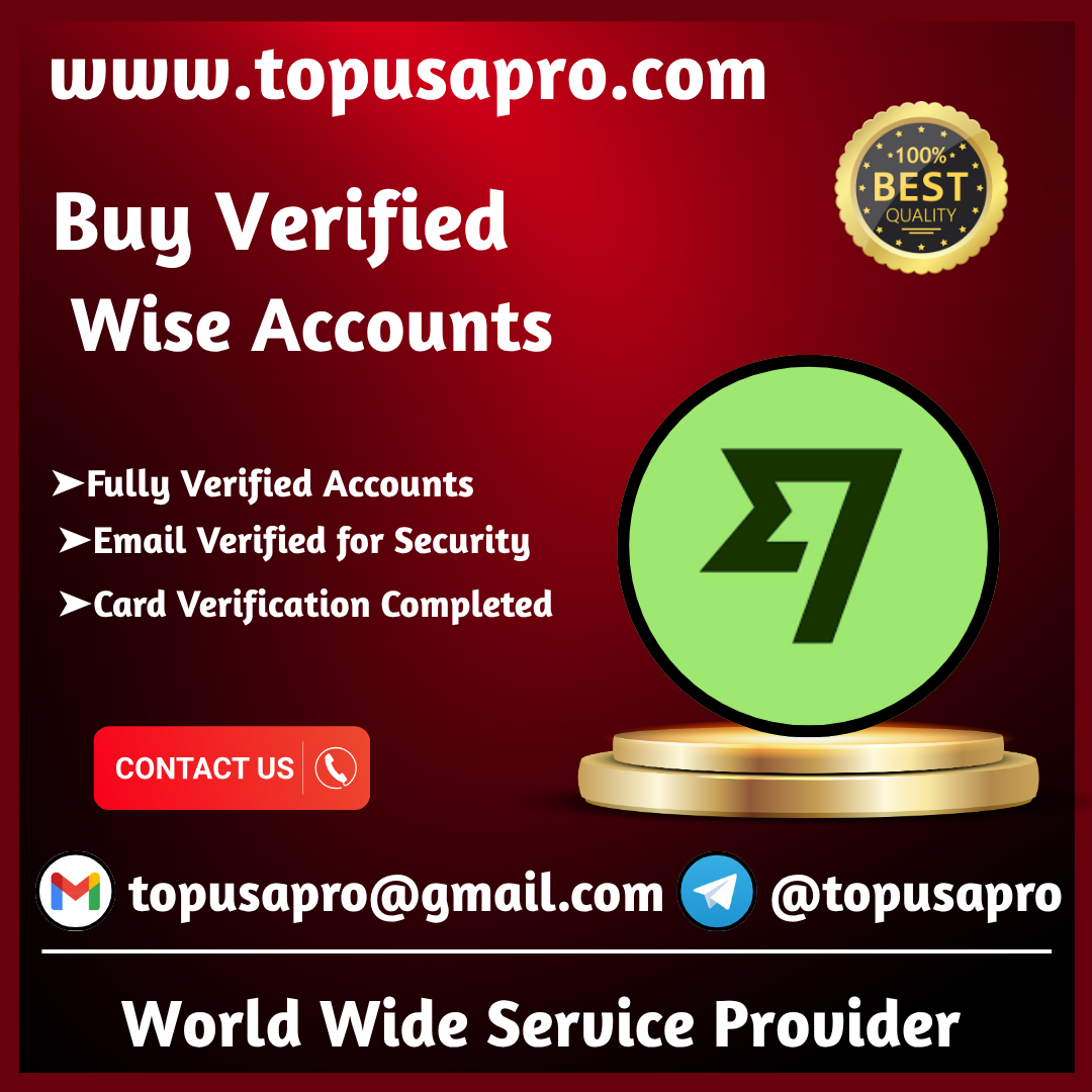 tsThe Top Reliable Provider Buying Verified Wise Accounts Business & Marketing