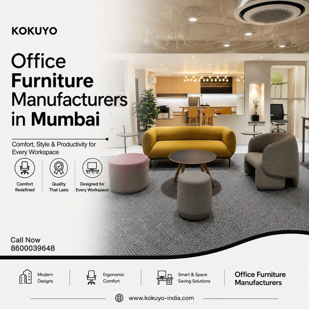 Office Furniture Manufacturers in Mumbai